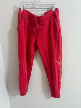 PINK Victoria's Secret Red Drawstring Hoodie